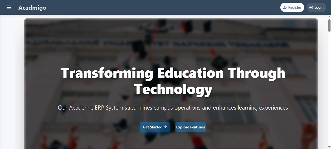 College/School ERP System